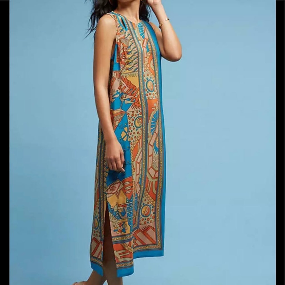 Anthropologie Silk Dress